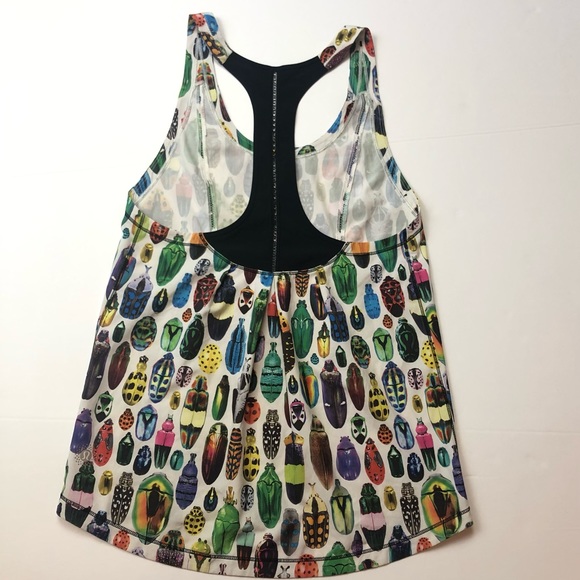 HTF Lululemon SeaWheeze Beetle Print Tank Top - Picture 2 of 4